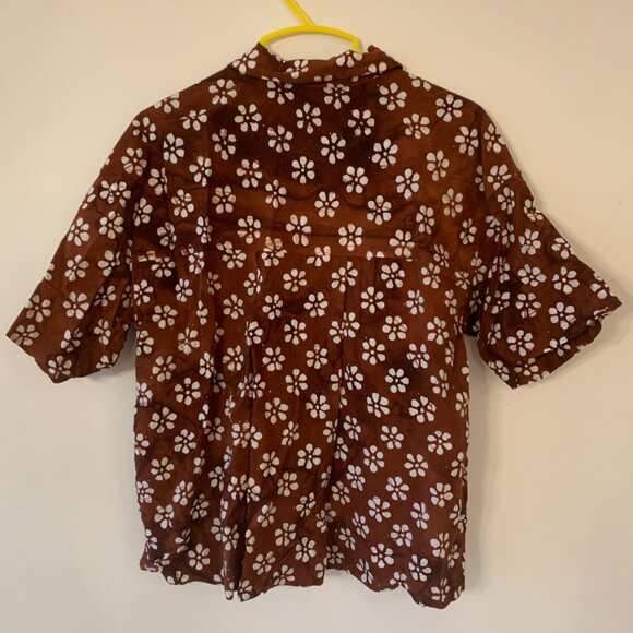 Madewell Bubble-Printed Button-Up Camp Shirt - Picture 3 of 6